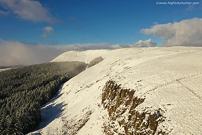 Eagle Rock Snow, Northern Ireland Cold Spell - December 8th 2022
